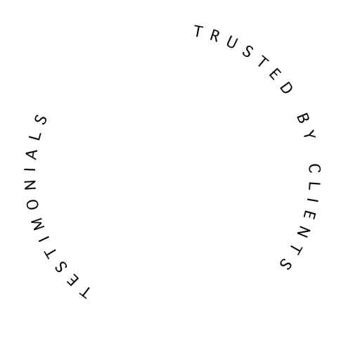 clent testimonials logo black home page