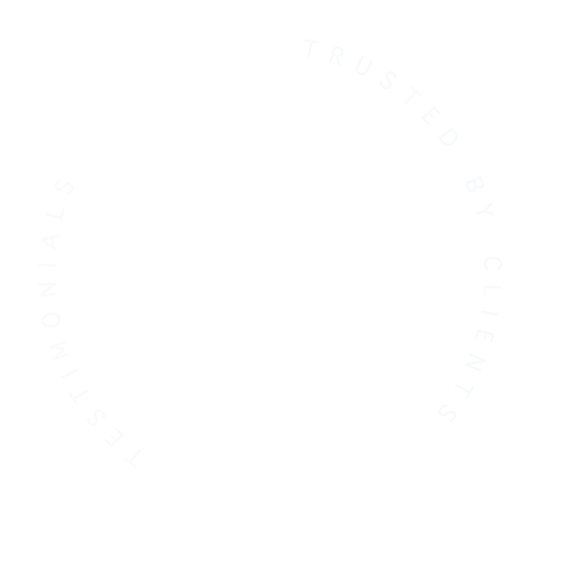 clent testimonials logo white home page